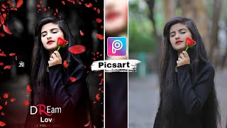 Picsart Rose Photo Editing || DREAM Love photo editing tutorial ||  . #01DreamEditz #picsartediting screenshot 4