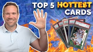 TOP 5 HOTTEST SPORTS CARDS GOING UP! 