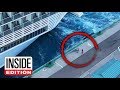 Couple Tries to Stop Cruise Ship From Leaving Port