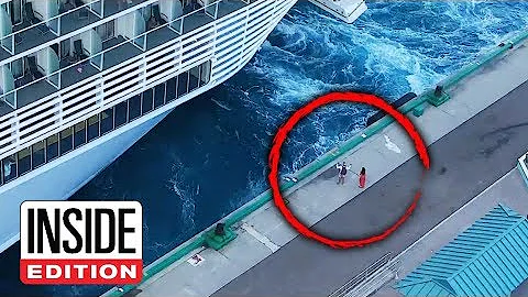Couple Tries to Stop Cruise Ship From Leaving Port