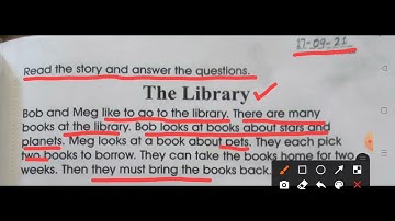 Grade 1 English Dated 17 09 2021