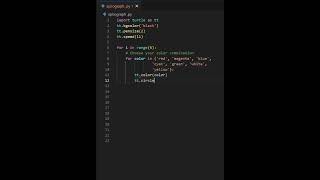 How to draw a Spirograph using python turtle #pythonturtle  #design #howtodraw #spirograph