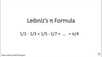 Calculating Pi by Leibniz