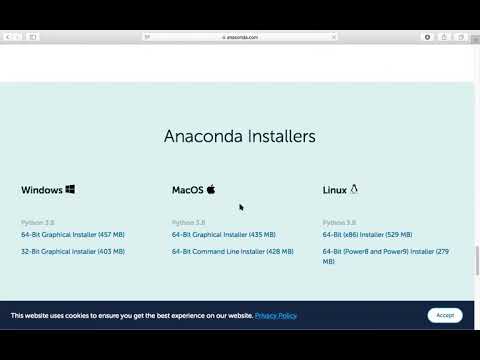 install anaconda navigator on MacOS