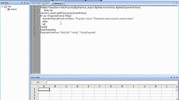 QTP - User defined functions