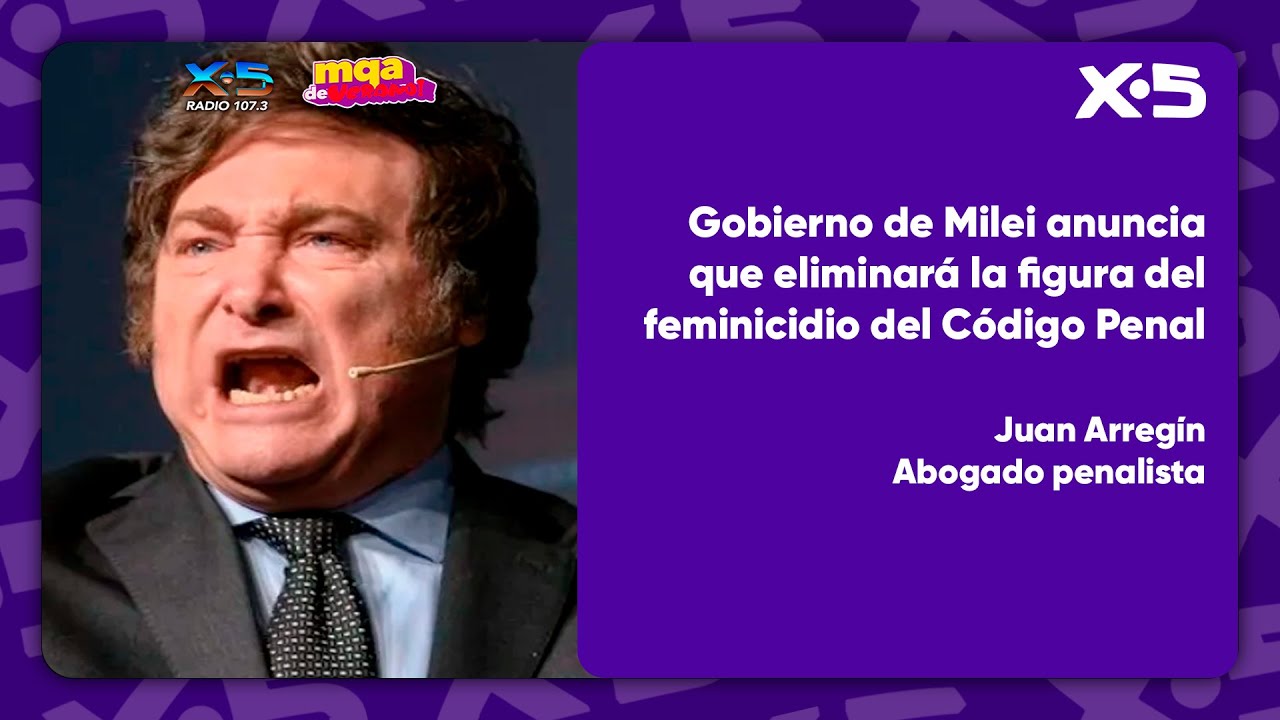Gobierno de Milei anuncia que eliminará la figura del feminicidio del ...