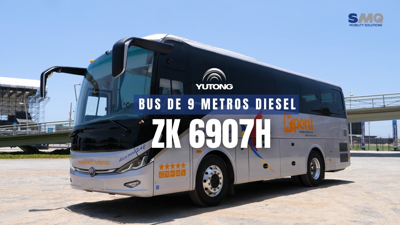 Bus ZK 6907K de la marca Yutong