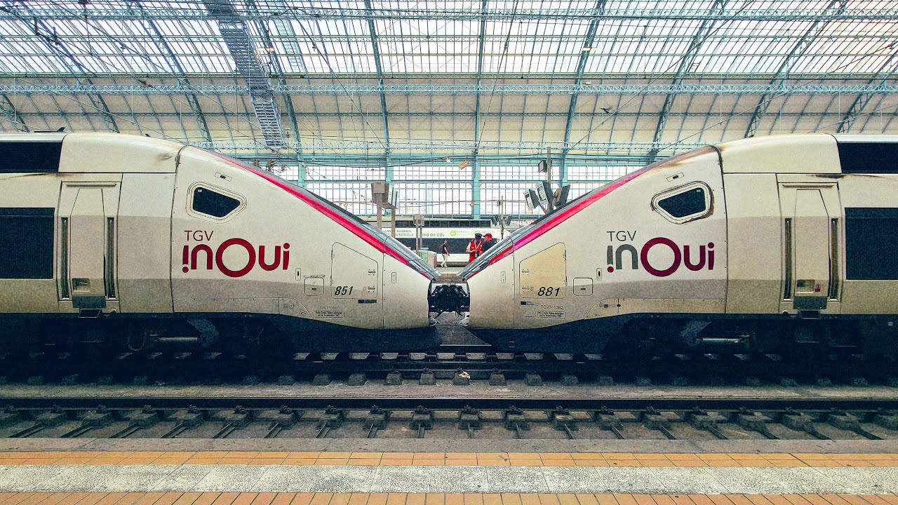 4K TRAINS COMPILATION, TGV TER FRET EN ACTION - BORDEAUX FRANCE 🇫🇷
