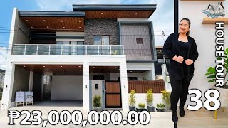 HOUSE TOUR 38 Elegant Smart Home with Swimming Pool in Angeles City Pampanga