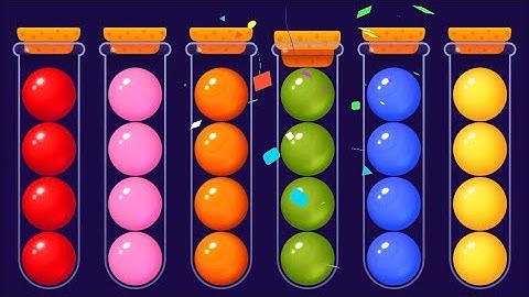 Ball game level 707 - 717  | Ball Sort puzzle