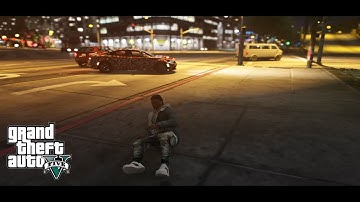 New Auto Pilot Script That Follows Traffic In GTA 5 RP (FiveM) | Dodge Charger Hellcat SRT