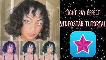 Light ray effect| Videostar tutorial