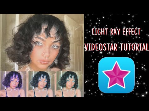 Light ray effect| Videostar tutorial