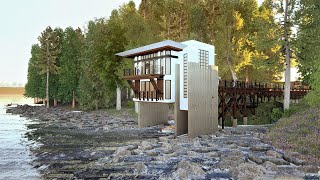 Twinmotion 2021.1.3 Lake Environment Design | Modern Lake House Design Twinmotion 2021.1.3