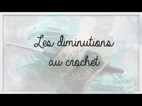 Les diminutions au crochet