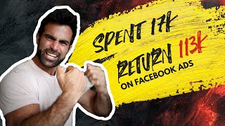 7x ROAS USING FACEBOOK ADS (17k to 113k in Sales within 30 days)