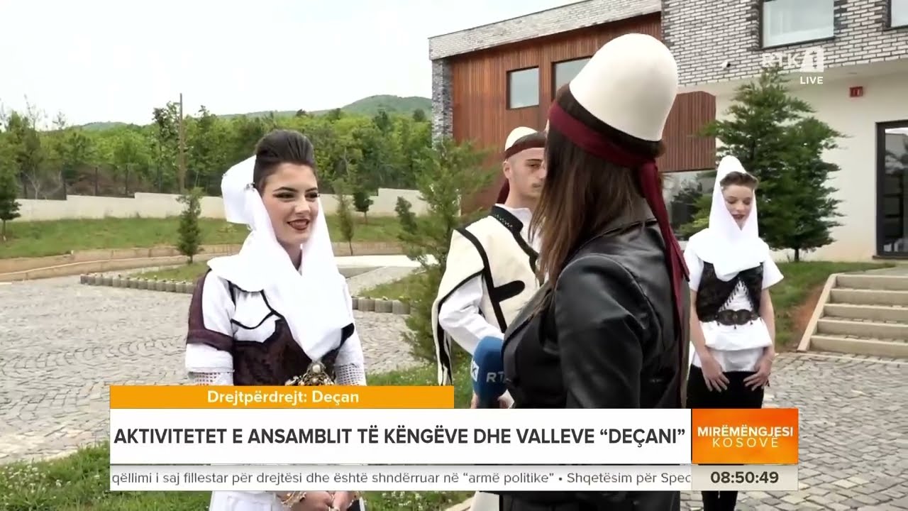 Aktivitetet e ansamblit të këngëve dhe valleve 