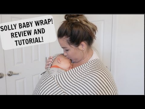 SOLLY BABY WRAP I REVIEW AND TUTORIAL 