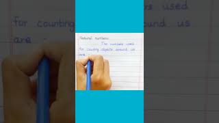 Define Natural Numbers