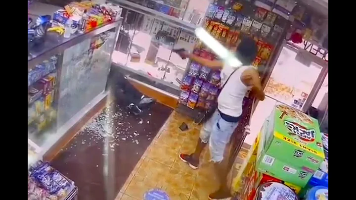 Chilling video shows killer gun down 21 year old Law & Order extra in deli