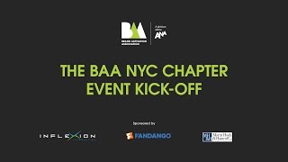 BAA NYC Chapter Event Kick-Off Recap