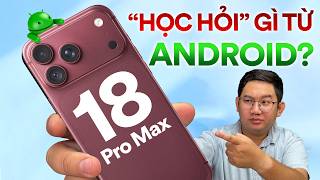 Apple "COPIES ANDROID", iPhone 18 Pro Max: 60W Fast Charging, Manual Camera, Variable Aperture Lens! screenshot 1