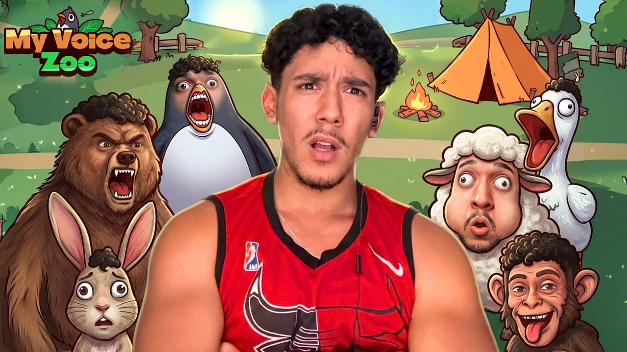 EU NÃO ME AGUENTO MAIS! Minha voz tá em todo o my voice zoo!