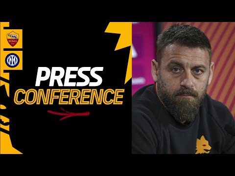 🟨 LIVE 🟥 La conferenza stampa di Daniele De Rossi alla vigilia di Roma-Inter