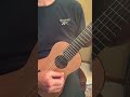 Can you name this hit pop song from France in the comments? #namethatsong #guitalele #flatpicking