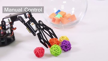 SunFounder Robotic Arm Edge Kit for Arduino R3 - an Robot Arm to Learn STEM Education(101 Pieces)