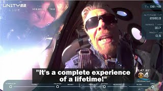 Virgin Galactic's Richard Branson Reaches Space Profile