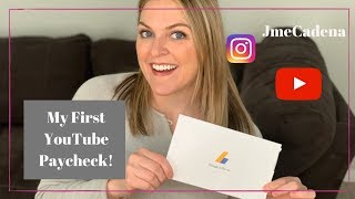 My First Youtube Paycheckjamie Lyn
