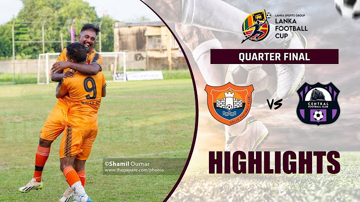 HIGHLIGHTS – Central v Galle | Quarter Final | Lanka Football Cup 2024