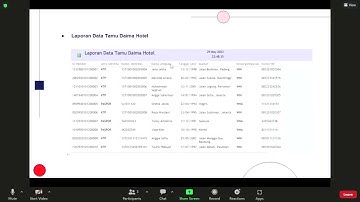 Perancangan Sistem Informasi Hotel menggunakan Ms.Access