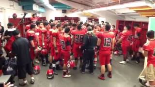 Kahuku High School Varsity Football Team pre-game Haka 2012