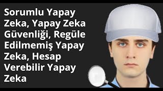 Sorumlu Yapay Zeka, Yapay Zeka Güvenliği, Regüle Edilmemiş Yapay Zeka, Hesap Verebilir Yapay Zeka