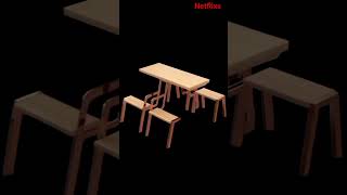 Celebrity MultiFunctional Solid Wood Folding Table Chair Design 💡 #shorts #home #classic #furniture #Design Profile