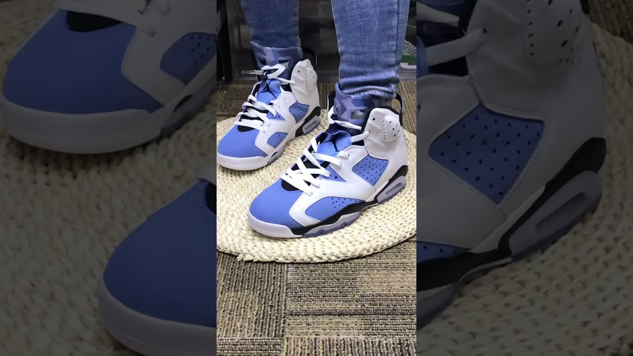 Jordan 6 unc on feet review