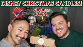 Disney Holiday Candles | Pixie Dust Apothecary | Vlogmas Day 21