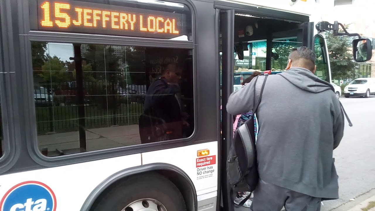 CTA 2019 Nova Bus LFS 8335 On Rt 15 Jeffery Local