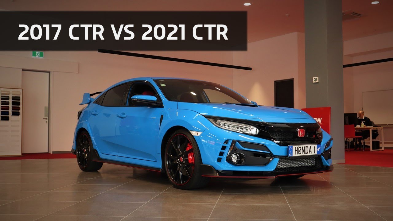 Civic Type R 2017 года против Civic Type R 2021 года