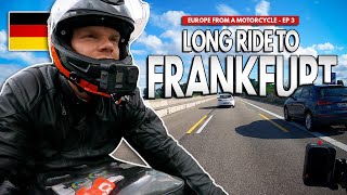 Hamburg to Frankfurt on Motorcycle it’s NOT cheap - Europe Touring EP 3 screenshot 5