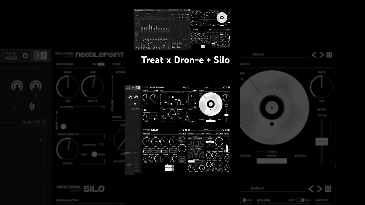 Treat x Dron-e + Needlepoint + Silo