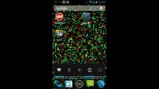 Light Grid Live Wallpaper Android screenshot 1