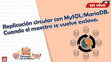 Replicación circular con MySQL/MariaDB. Cuando el maestro se vuelve esclavo.