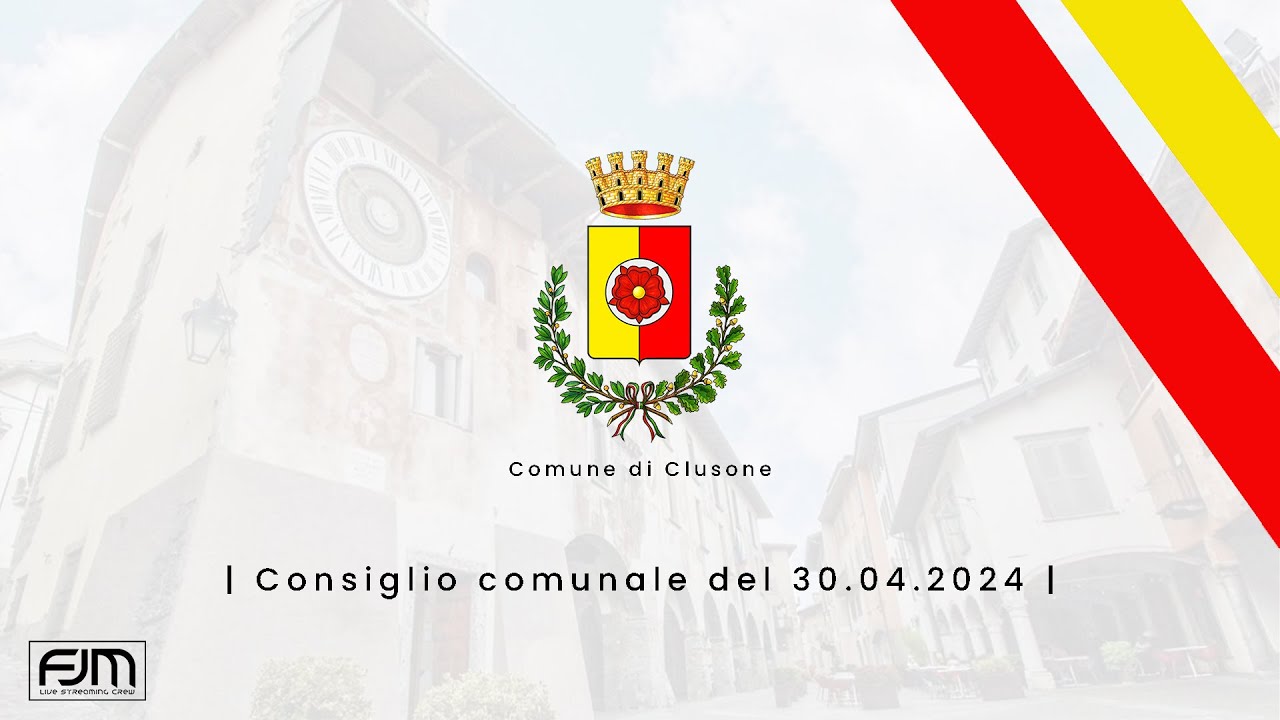 Consiglio Comunale  del 30.04.2024