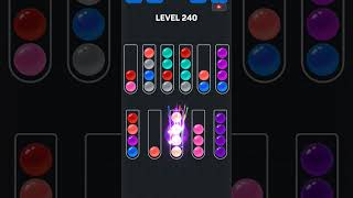 Ball Sort Puzzle nível 240 #games #gaming #gameplay #androidgames #puzzle #gamer #colors #sorts