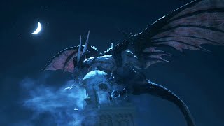 Final Fantasy 16 - White Dragon Boss Fight (4K)