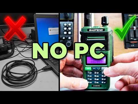How to add memory channels to your radio without computer or Phone App thumbnail