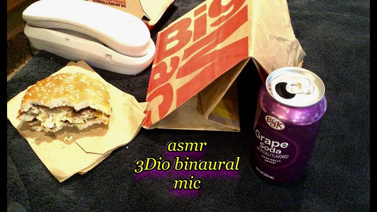 Quiet ASMR 🎧 Rambling on The Phone with Loretta, eating a Big Mac